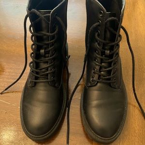 Black Combat Boots